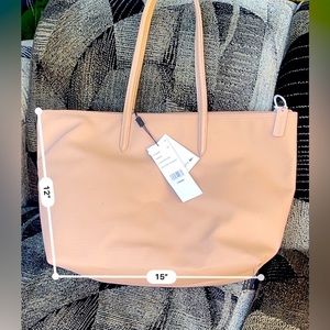 New Lacoste tote beautiful color